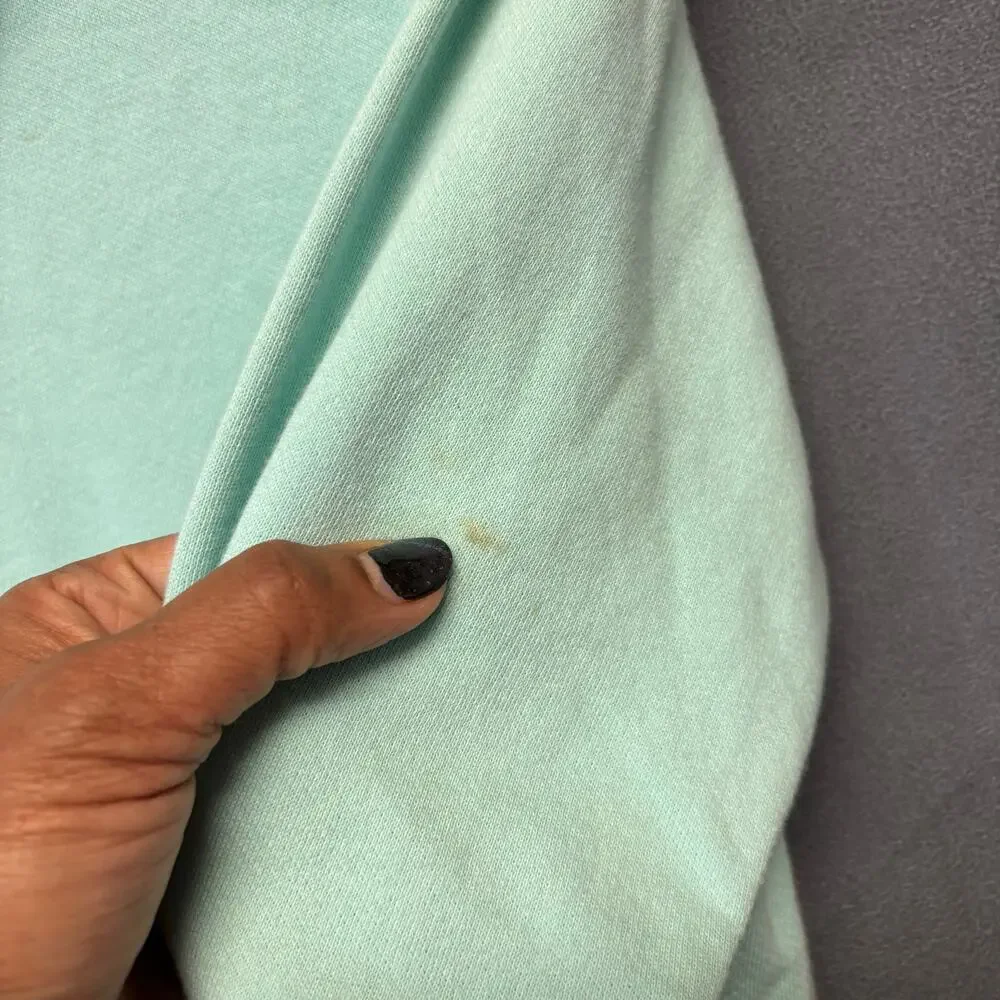 Polo Ralph Lauren Full Zip Hoodie Kids Medium Preppy Cozy Streetwear Aqua Teal
